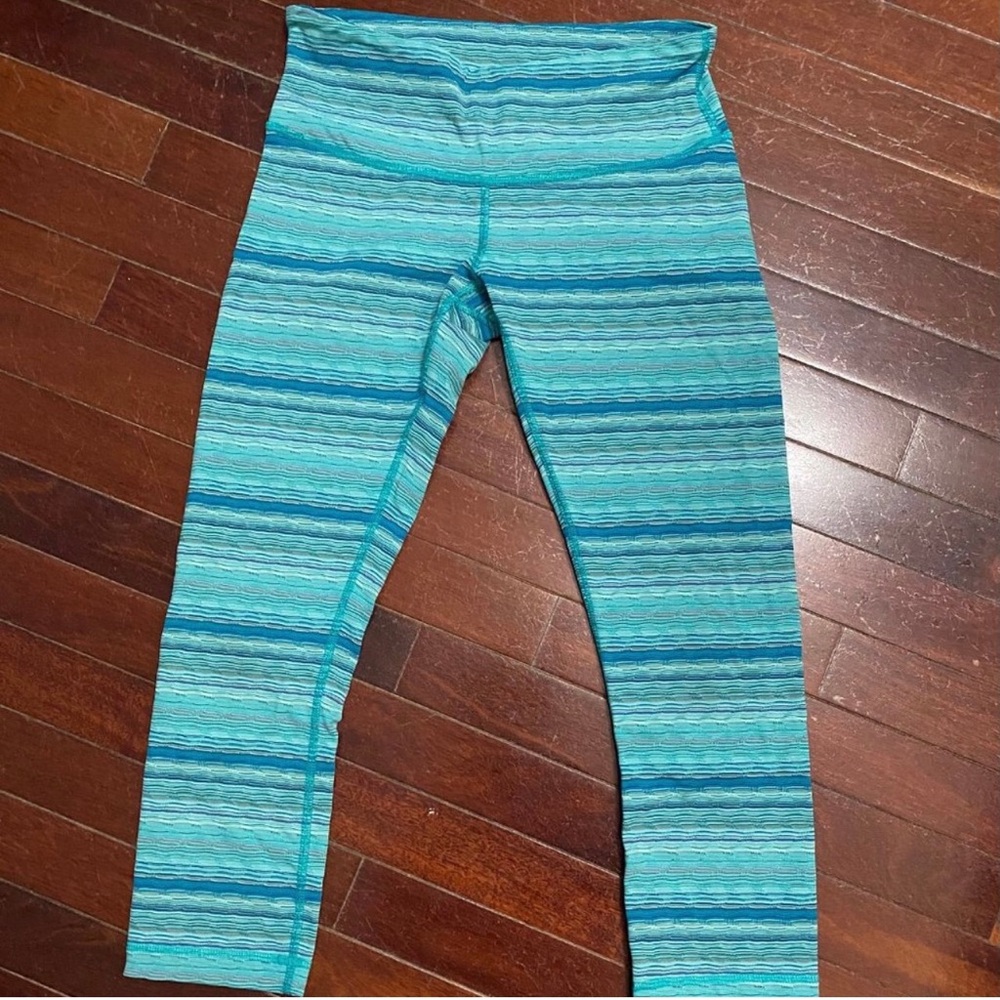 lululemon Wunder Under Crop Space Dye Twist (21”) - Picture 1 of 8